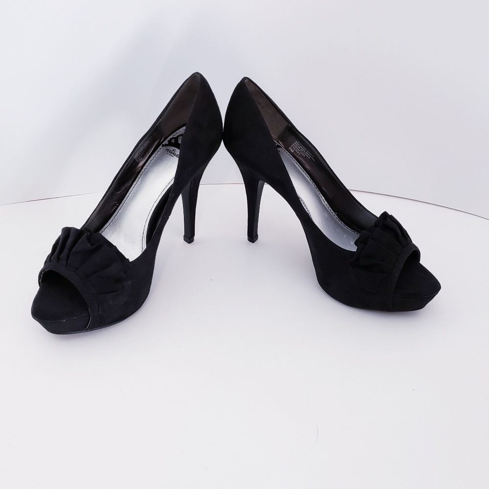 Fergalicious Energy Peep Toe Platform Pump Heels